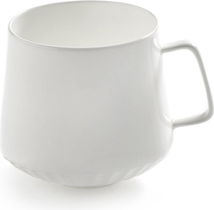 Nido Skodelica za čaj, 350 ml, bela