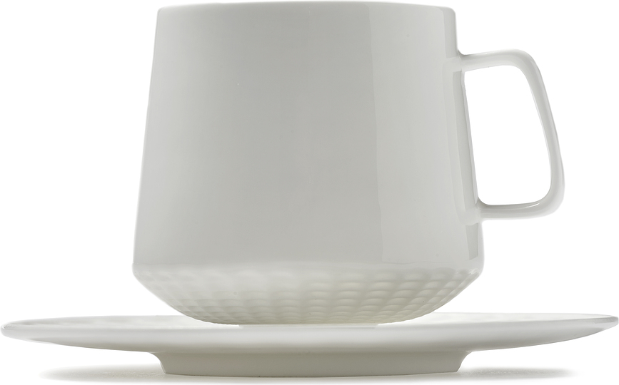 Nido Skodelice za lungo kavo, 150 ml, bele, 4 kosi