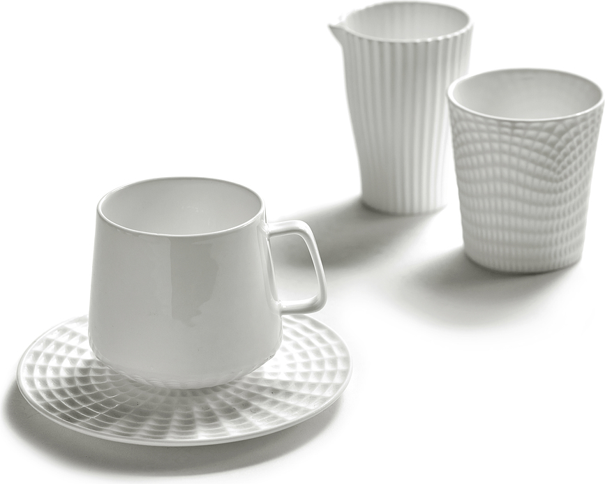 Nido Soucoupes pour tasses à cappuccino, vertes, lot de 4