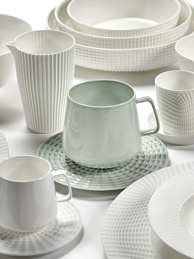 Nido Tasses à cappuccino 300 ml, vertes, lot de 4