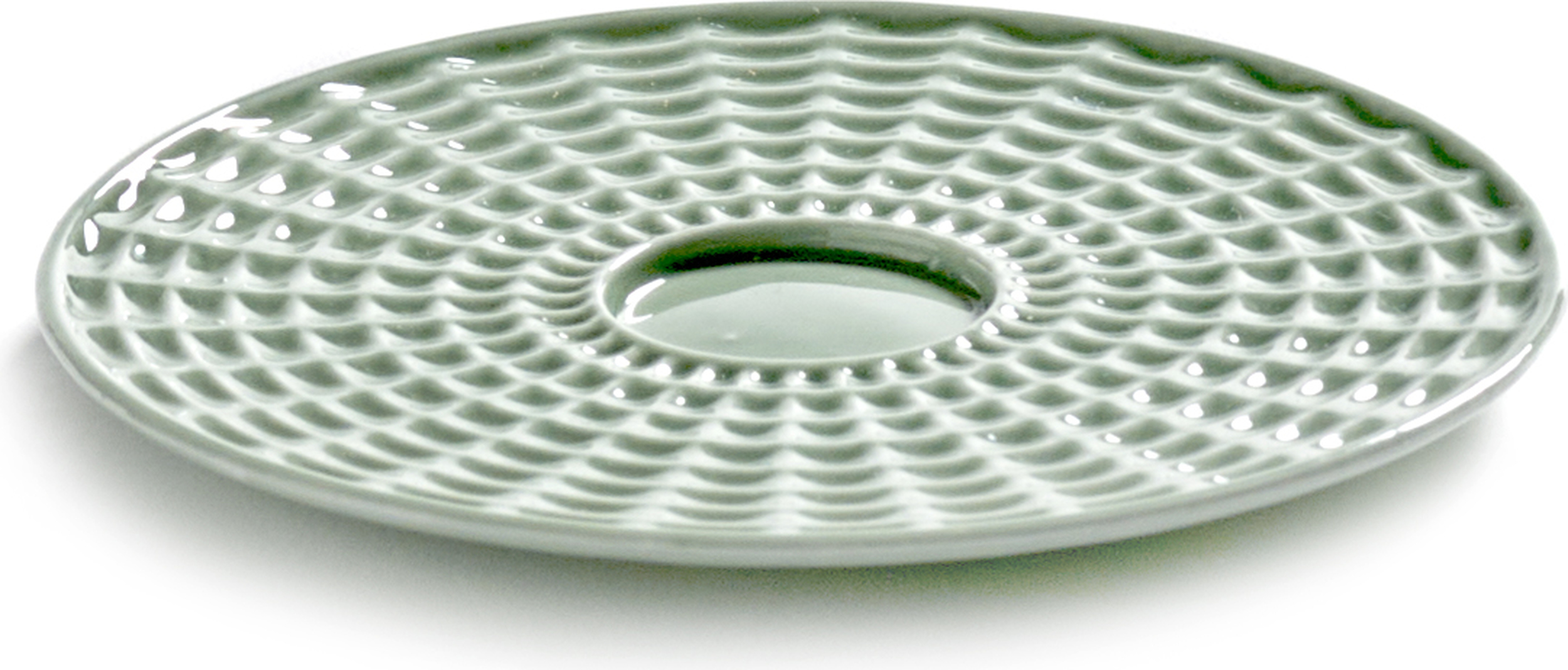 Nido Untertassen für Lungo-Kaffeetassen 11,5 cm, grün, 4 St.