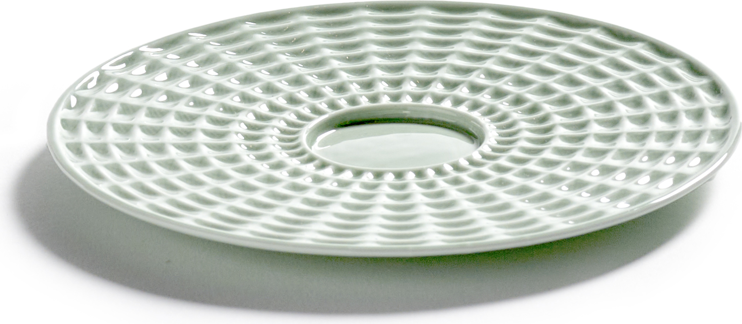 Nido Untertassen für Teetassen 14,5 cm, grün, 4 St.