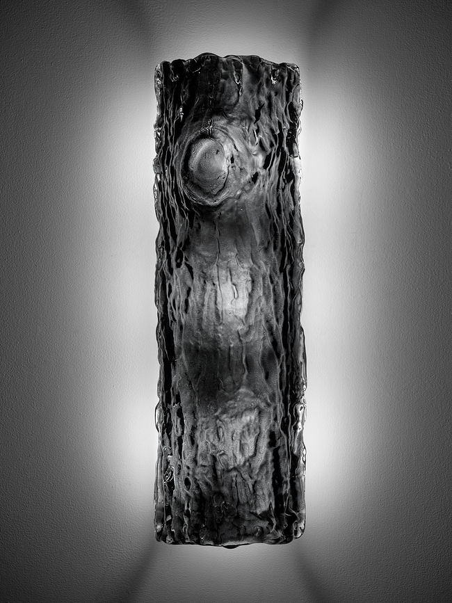 Oak Applique Murale, 60 cm, noire