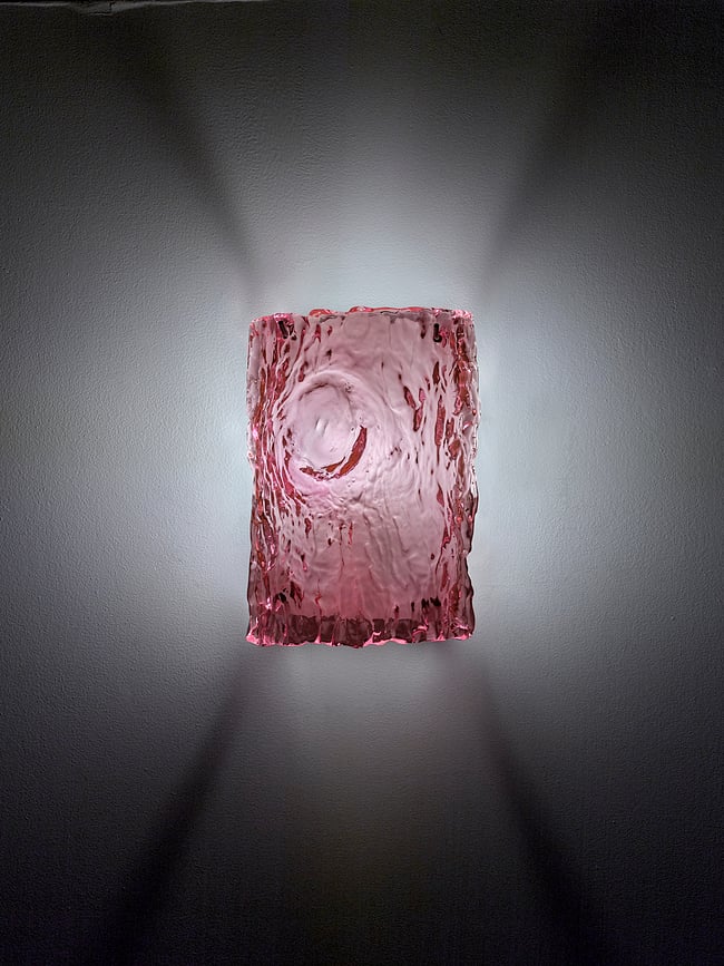 Oak Zidna Svjetiljka 26 cm tamnozelena