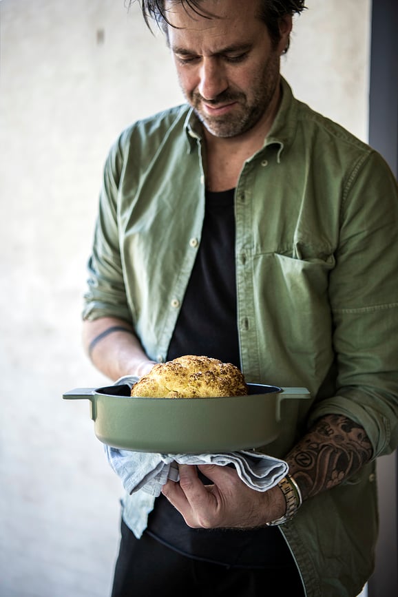 Olla con tapa Surface, 2 L, verde, Set de 2 piezas