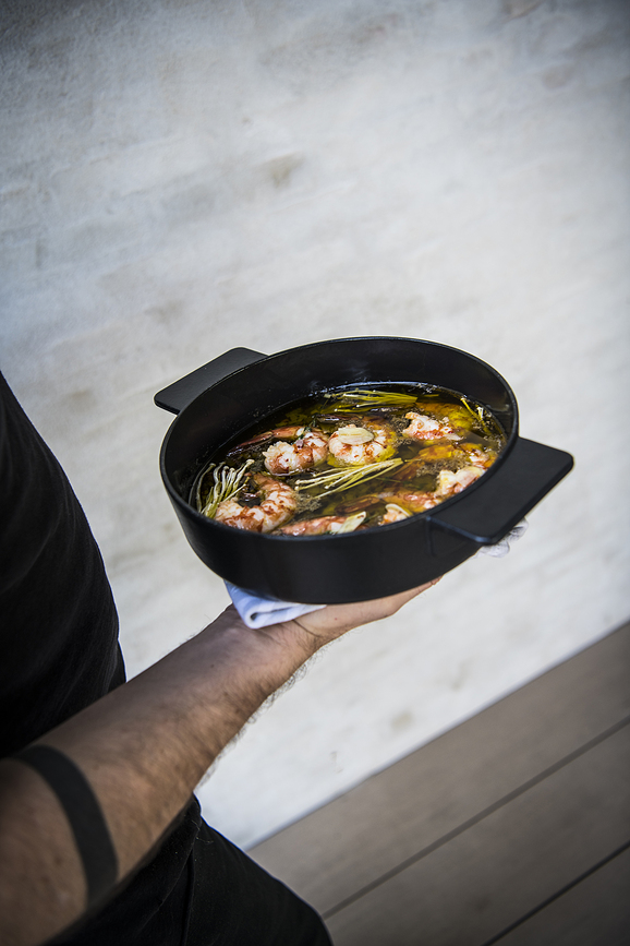 Olla con tapa Surface, 2 L, verde, Set de 2 piezas