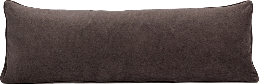 Ono Velvet Blazina za kavč, 40 x 110 cm, temno rjava