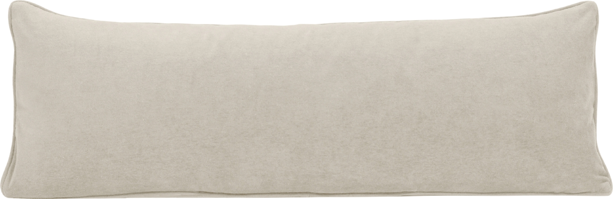 Ono Velvet Sofa-Kissen 40 x 110 cm, hellgrau