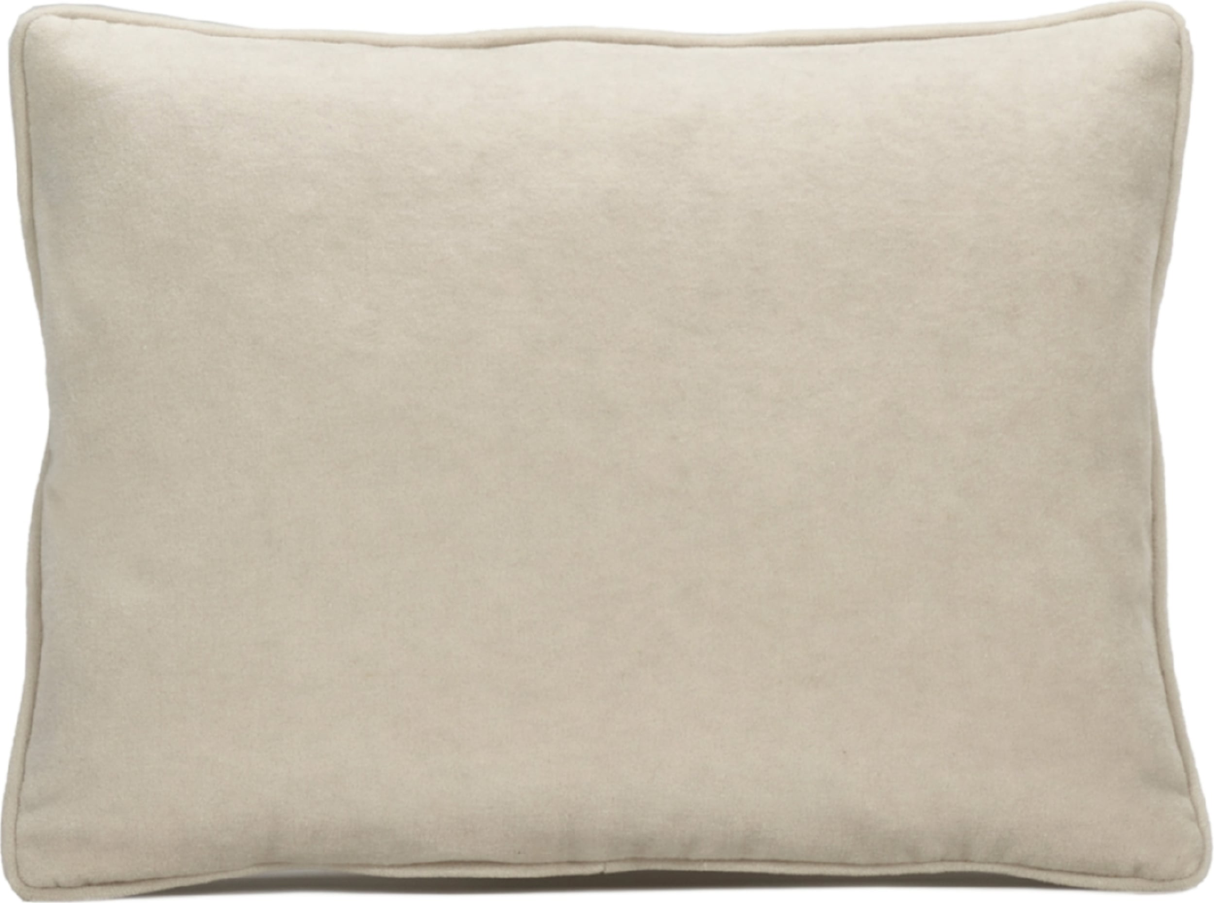 Ono Velvet Sofakissen 40 x 50 cm, hellgrau