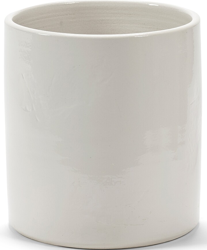 Osłonka na doniczkę Vaso biała