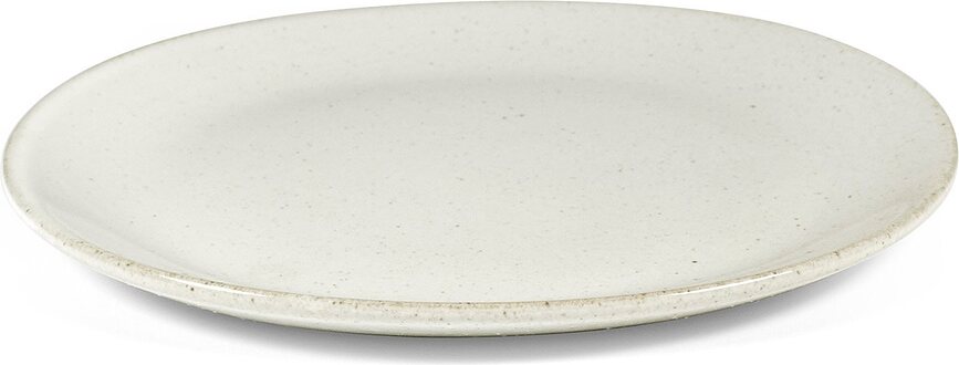 Out of Lines Assiettes à Dessert, 18 cm, blanc cassé, Lot de 2