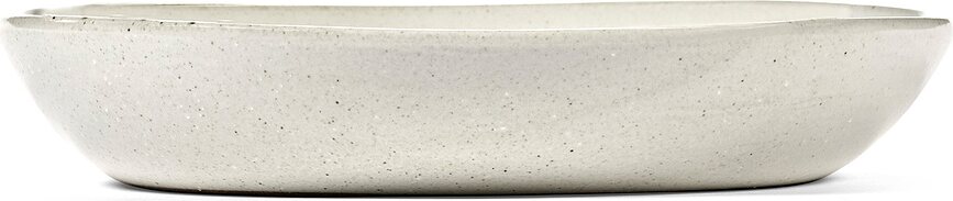 Out of Lines Assiettes creuses 23 cm, marron-noir, Lot de 2