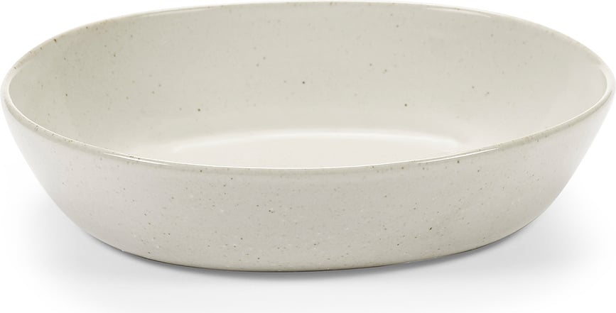 Out of Lines Βαθύ Πιάτο, 18,5 εκ., σπασμένο λευκό