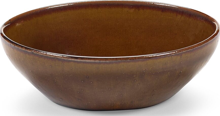 Out of Lines Bols, 500 ml, marron, Lot de 2