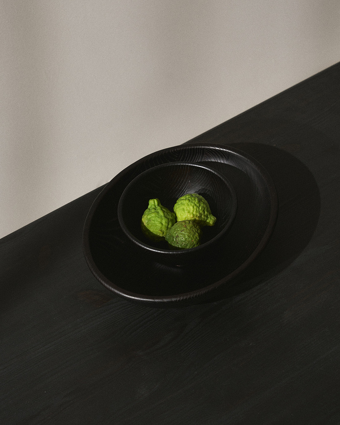 Out of Lines Μπολ διακοσμητικό, XS, μαύρο