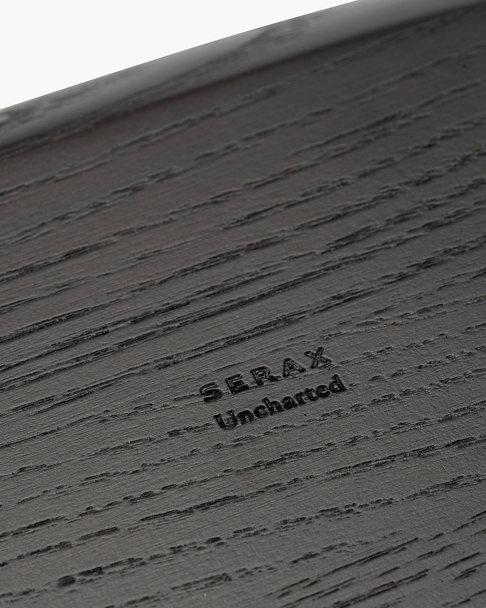 Out of Lines Διακοσμητικός Δίσκος, L, μαύρος