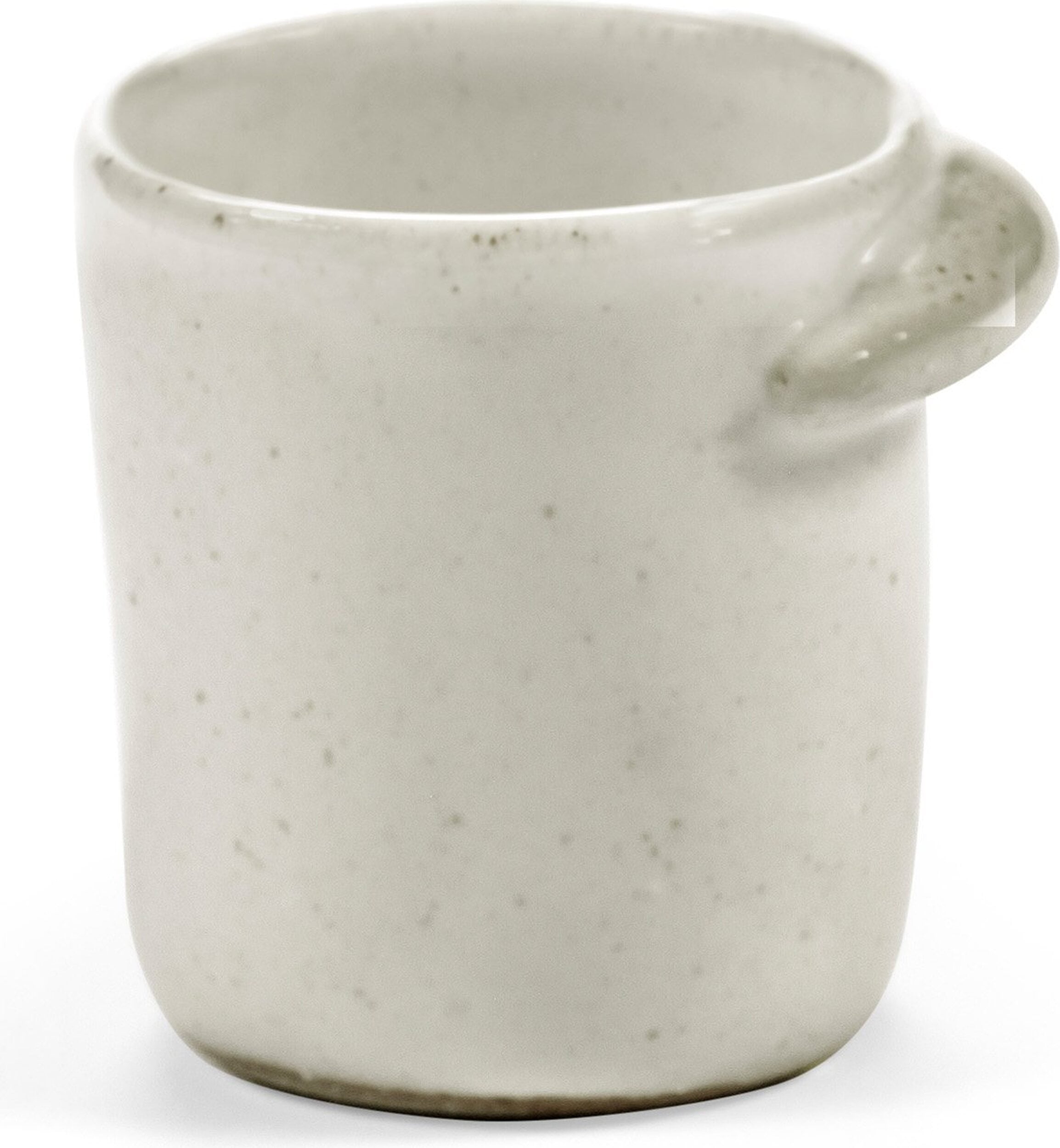 Keramik Becher Out Of Lines Espressotassen 70 Ml Gebrochenes Weiß, 2 St.