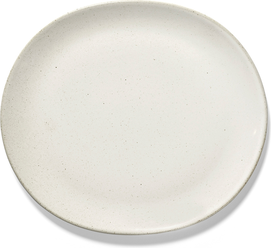 Out of Lines Krožnik za glavno jed, 27,5 cm, rjavo-črn