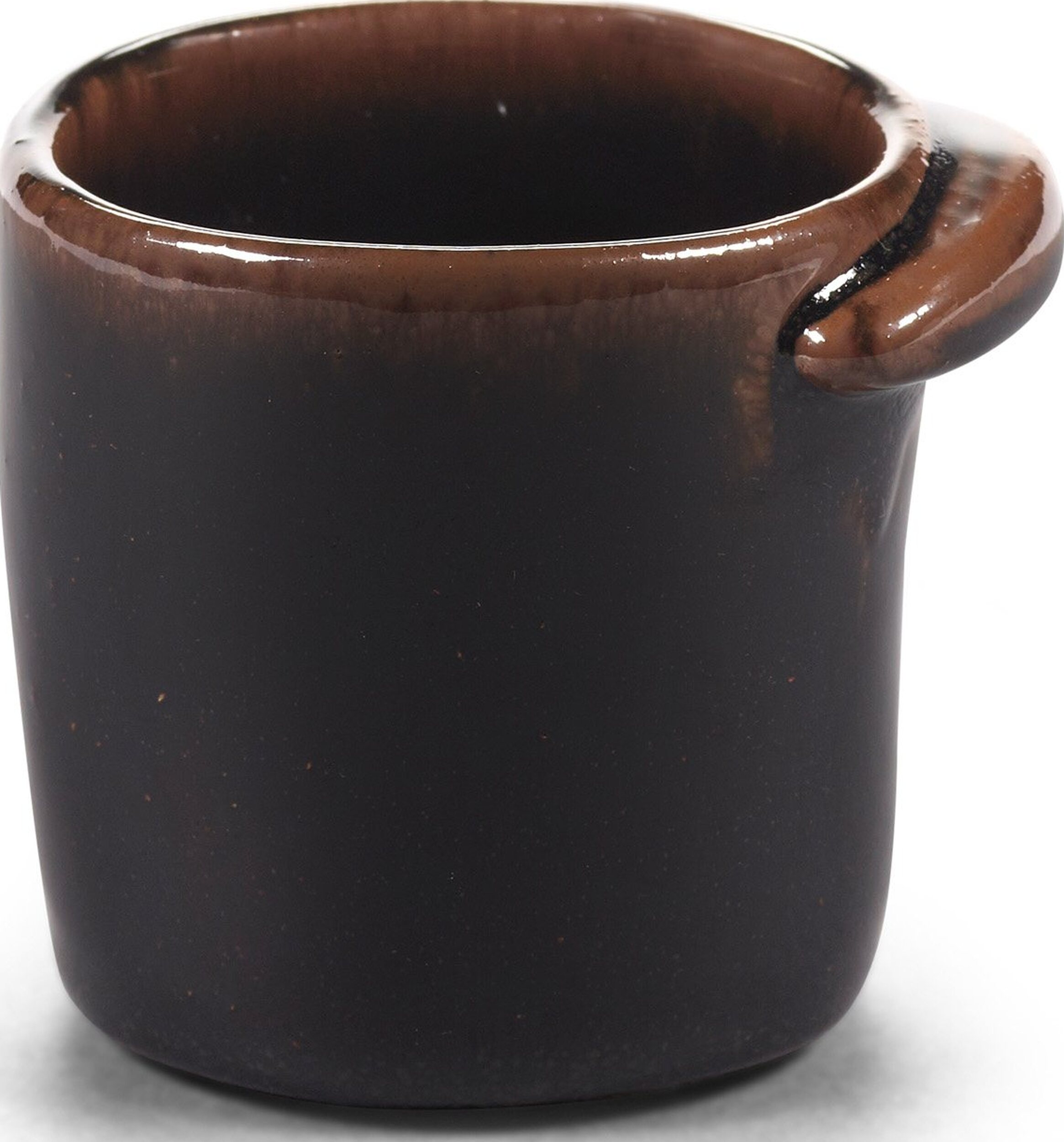 Out of Lines Kaffeetassen 120 ml, braun-schwarz, 2 St.