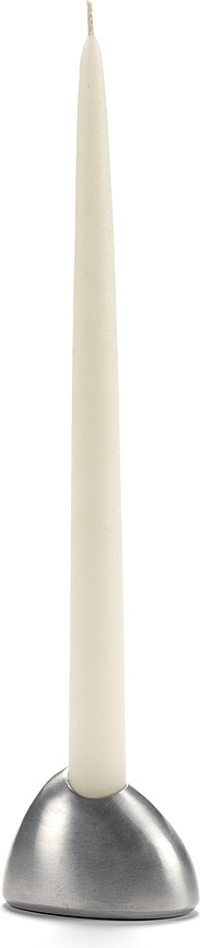 Out of Lines Κηροπήγιο για κλασικό κερί, 7,3 cm, ασημί