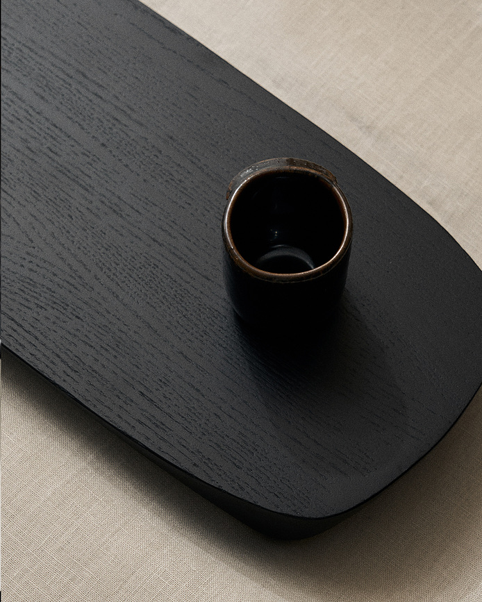 Out of Lines Κούπα Espresso, καφέ-μαύρη, 70 ml