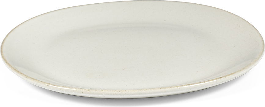 Out of Lines Krožnik za zajtrk, 22,5 cm, lomljeno bel