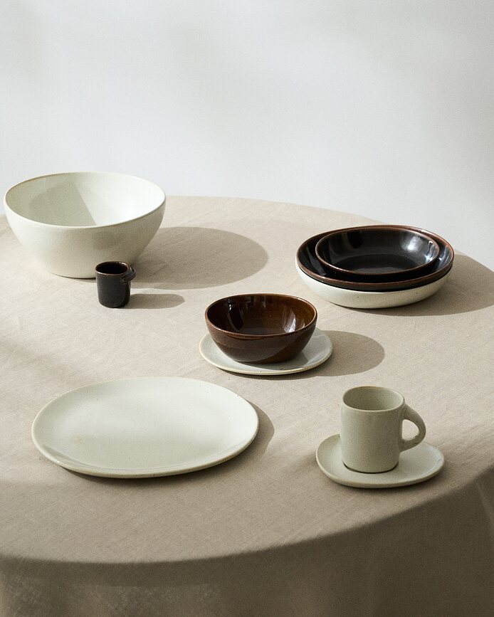 Out of Lines Μπολ, 190 ml, καφέ, 2 τμχ