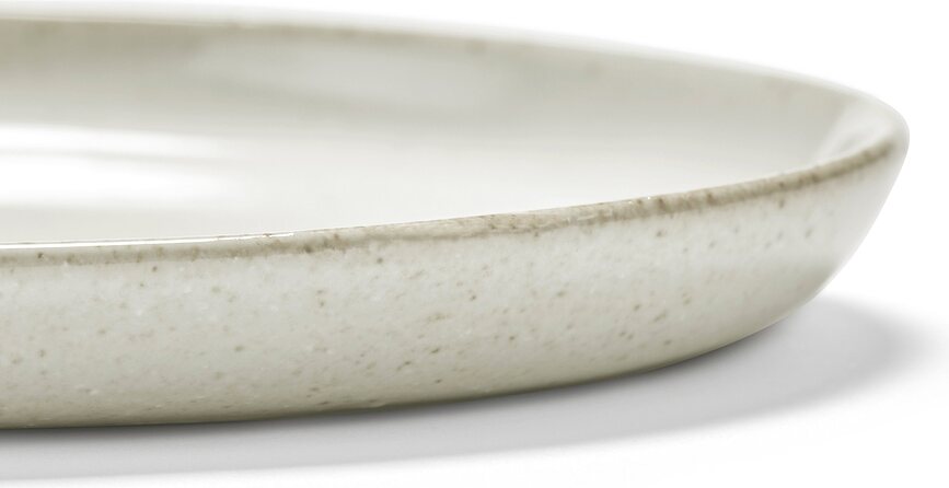 Out of Lines Πιάτα Ψωμιού, σπασμένο λευκό, 2 τμχ