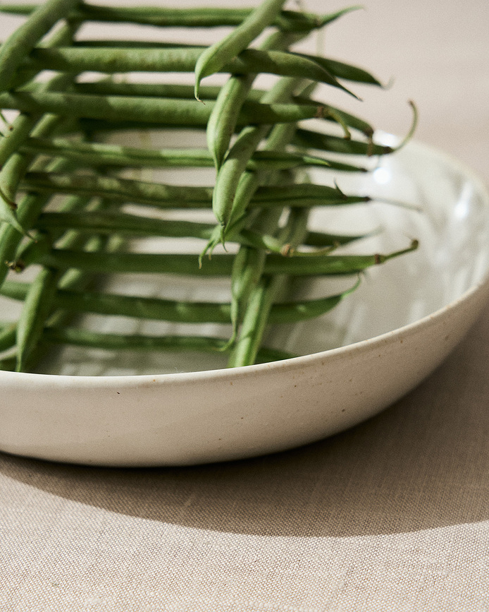 Out of Lines Βαθύ Πιάτο, 18,5 cm, καφέ-μαύρο