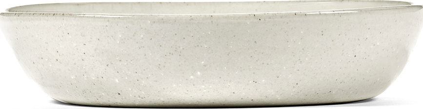 Out of Lines Βαθύ Πιάτο, 18,5 cm, καφέ-μαύρο