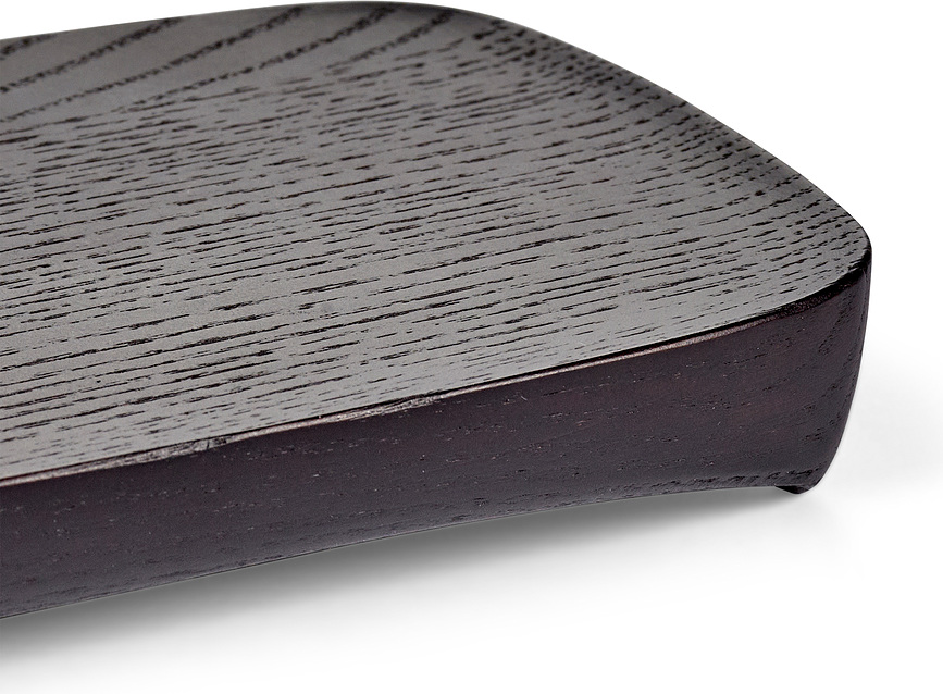 Out of Lines Plateau Décoratif, taille L, noir