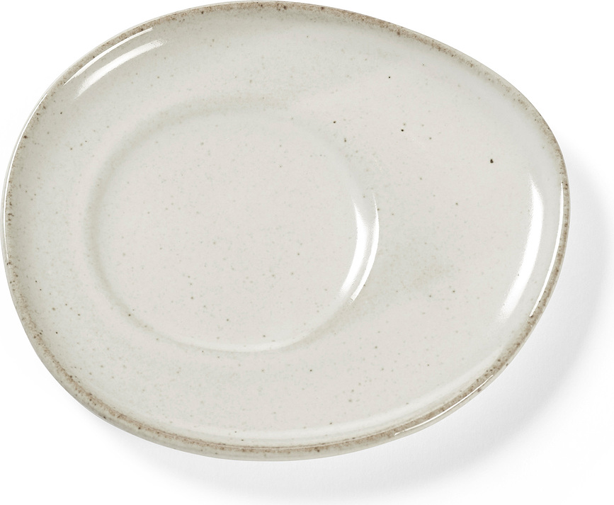 Out of Lines Podstavek za skodelico za espresso, 12 cm, rjavo-črn