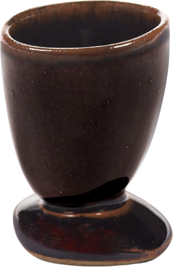 Out of Lines Posuda za Jaje smeđe-crna