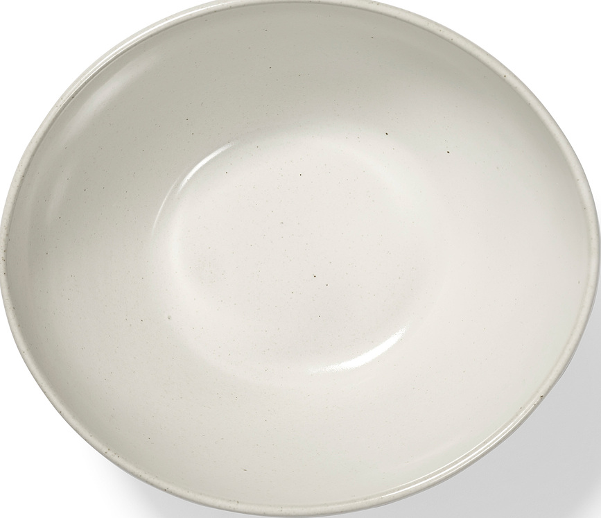 Out of Lines Bol de Service 25 cm, marron et noir