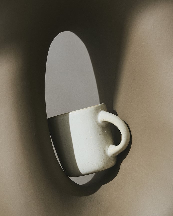 Out of Lines Šalica 300 ml prljavo bijela