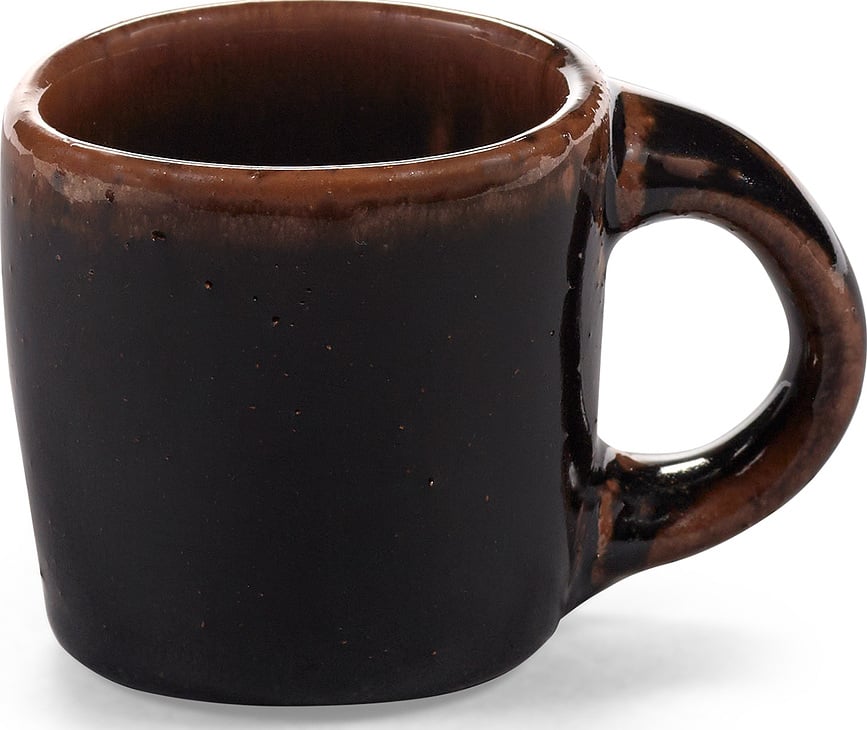 Out of Lines Šalica za espresso 100 ml smeđe-crna