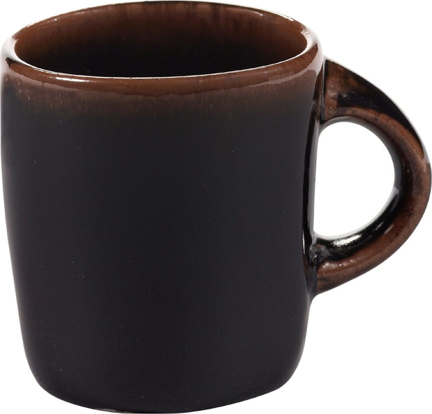 Out of Lines Šalice za kavu 220 ml smeđe-crne 2 kom.