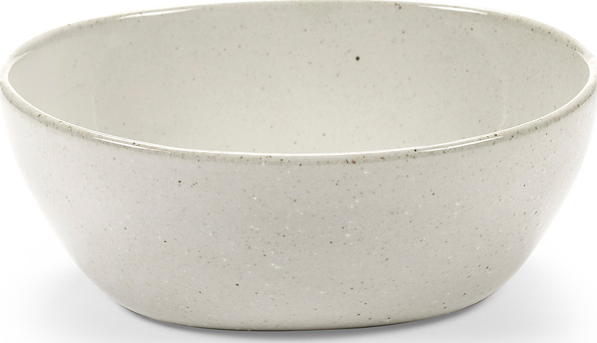 Out of Lines Skleda, 190 ml, umazana bela