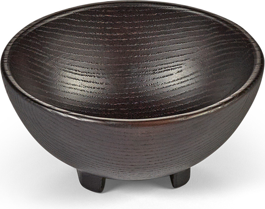 Out of Lines Skleda dekorativna, L, črna