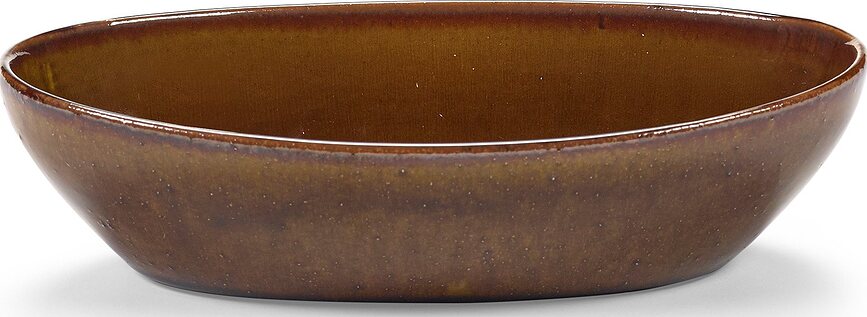 Out of Lines Sklede ovalne, 450 ml, rjave, 2 kosa