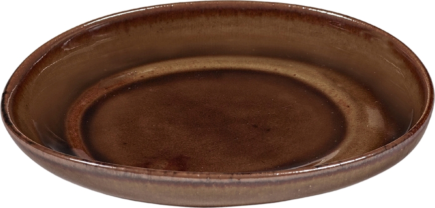 Out of Lines Soucoupes 13 cm, marron, Lot de 2