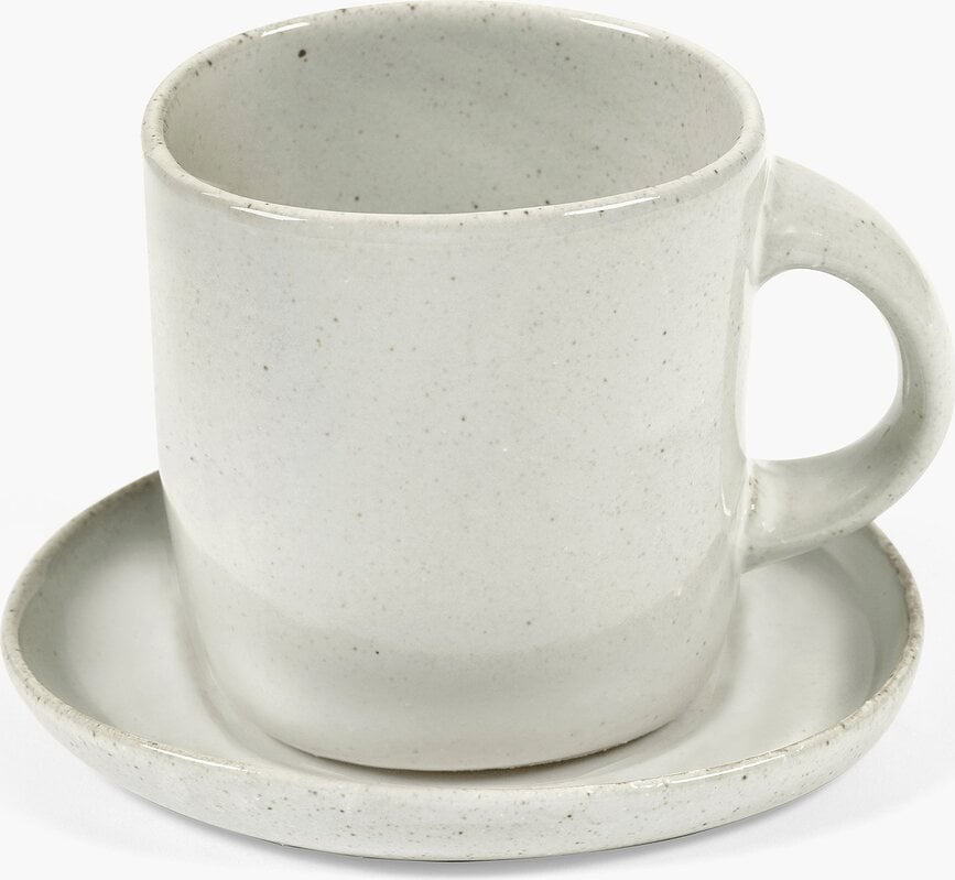 Out of Lines Soucoupes 13 cm, marron et noires, Lot de 2