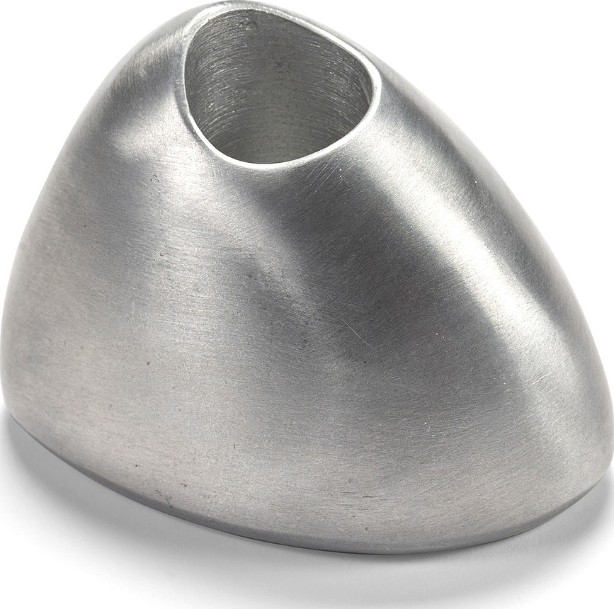 Out of Lines Svijećnjak za klasičnu svijeću 5,5 cm srebrni