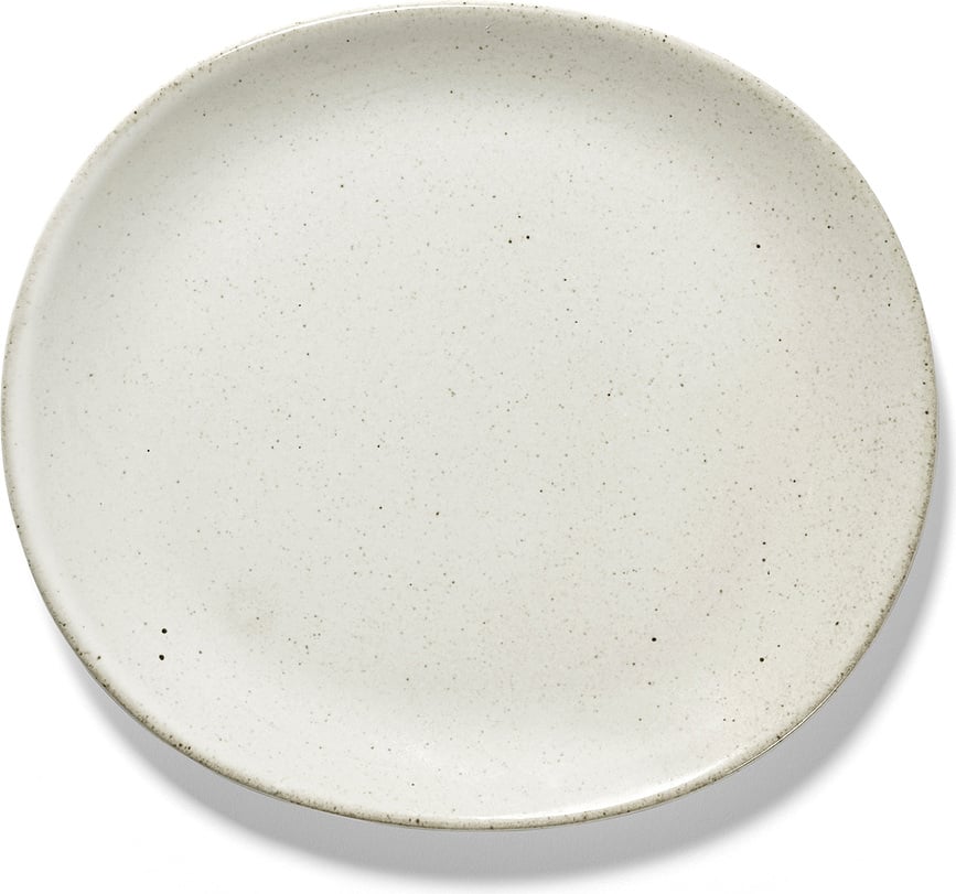 Out of Lines Desertni Tanjur 18 cm smeđe-crni