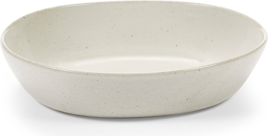 Out of Lines Tanjur duboki 18,5 cm prljavo bijeli