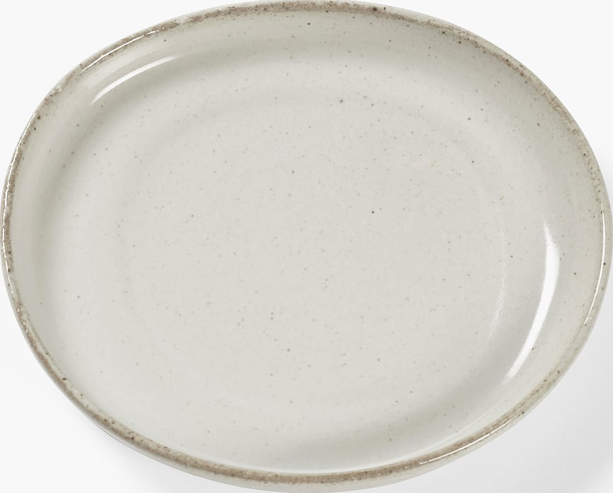 Out of Lines Tanjurić za šalicu 13 cm smeđe-crni