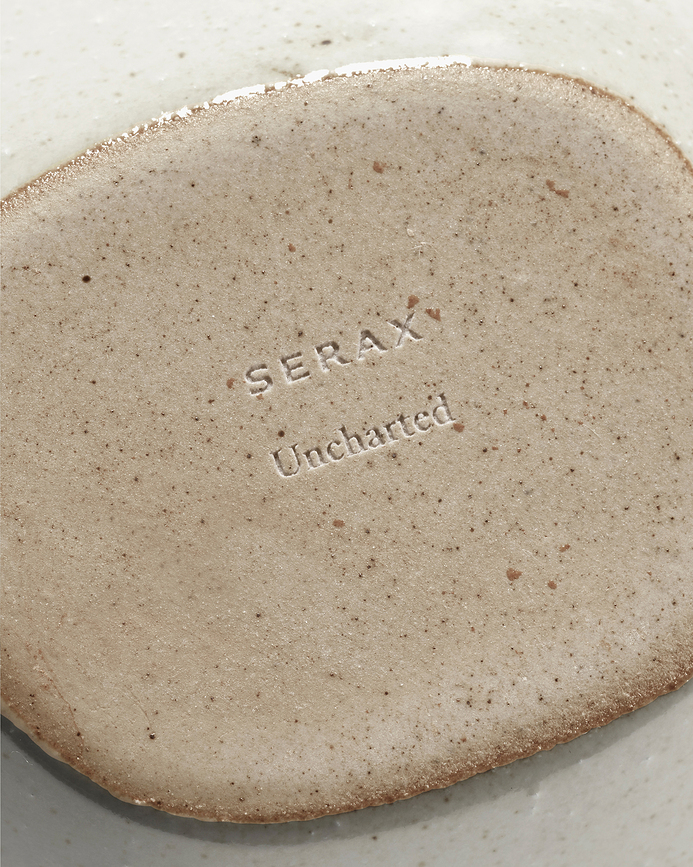 Out of Lines Tanjurić za šalicu za kavu 15 cm krem