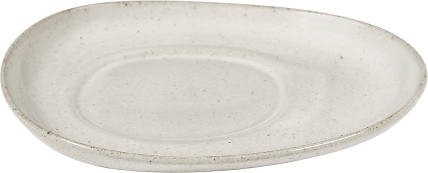 Out of Lines Tanjurići za šalice za kavu 15 cm prljavo bijeli 2 kom.