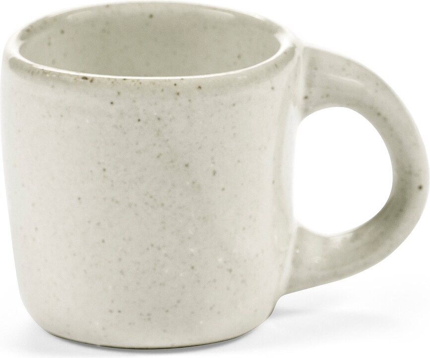 Out of Lines Tasses à Espresso 100 ml, blanc cassé, Lot de 2