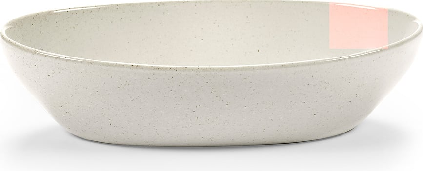 Out of Lines Zdjela ovalna 450 ml smeđe-crna